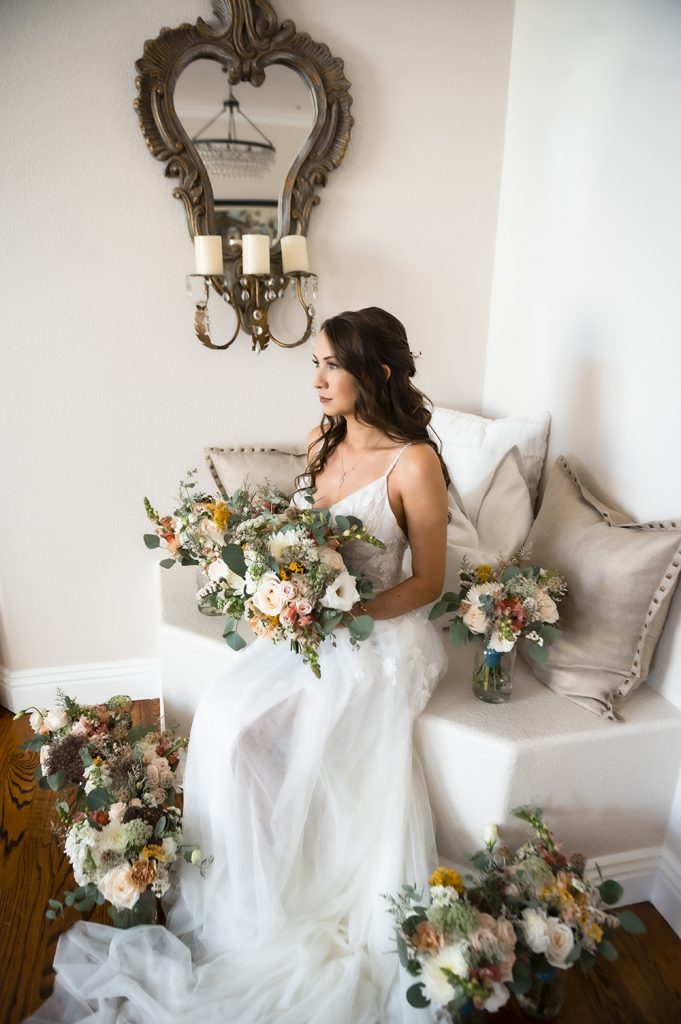 Nashville wedding photographer capturing a romantic portrait of the bride and groom in Nashville, TN.Nashville wedding photographer capturing the bride getting ready on her wedding day in Nashville, TN.
