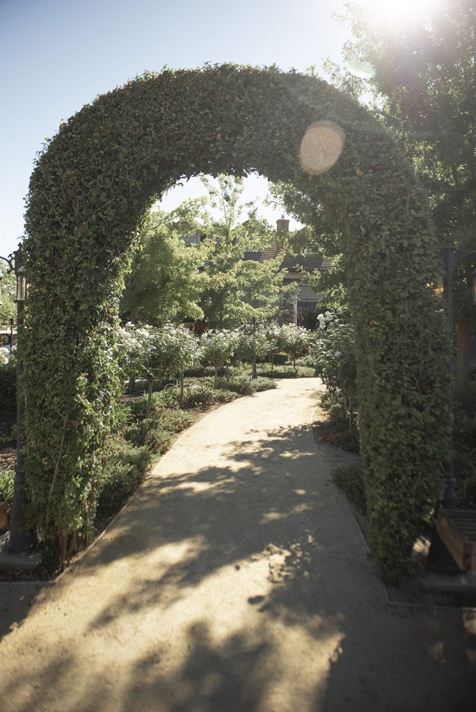 Nashville wedding photographer capturing a romantic portrait of the bride and groom in Nashville, TN. Nashville wedding photographer documenting an elegant wedding ceremony at a Nashville venue. 