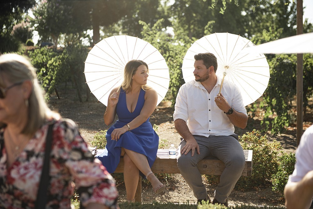 Nashville wedding photographer capturing a romantic portrait of the bride and groom in Nashville, TN. Nashville wedding photographer documenting an elegant wedding ceremony at a Nashville venue. 
