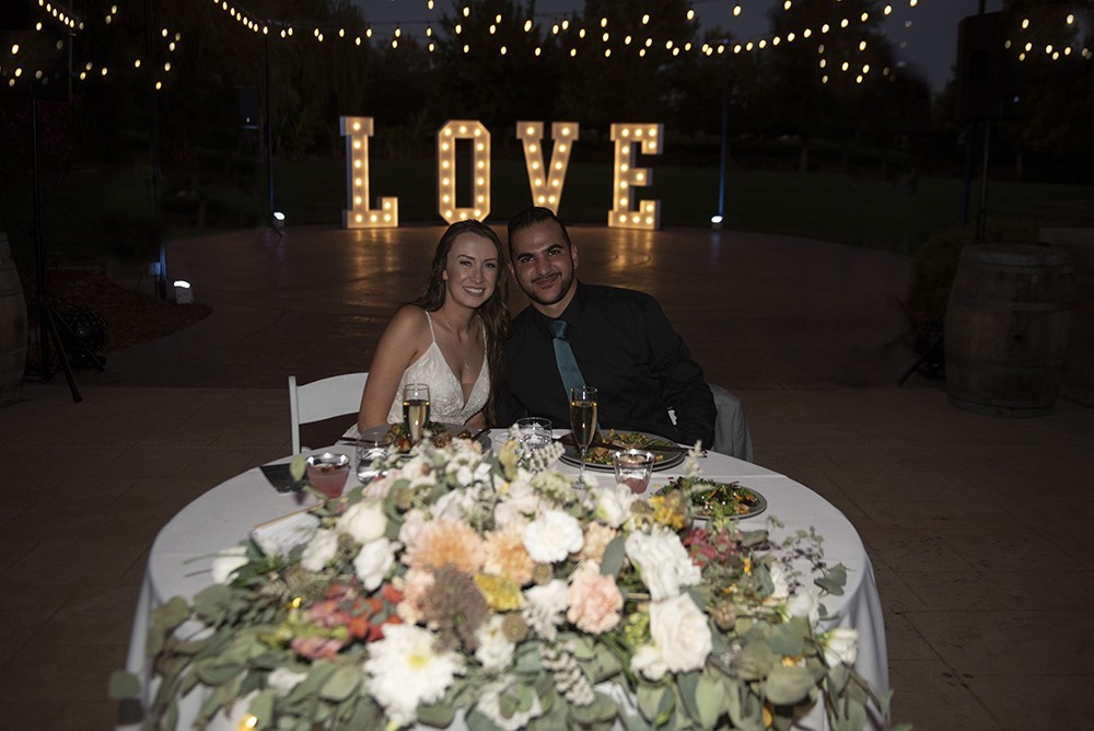 Nashville wedding photographer.Nashville wedding photographer capturing candid moments at the wedding reception in Nashville, TN.