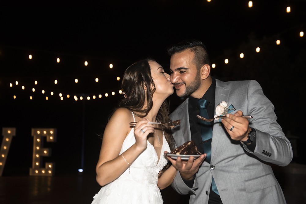 Nashville wedding photographer.Nashville wedding photographer capturing candid moments at the wedding reception in Nashville, TN.