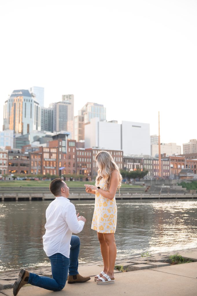 Surprise proposal. Cumberland.