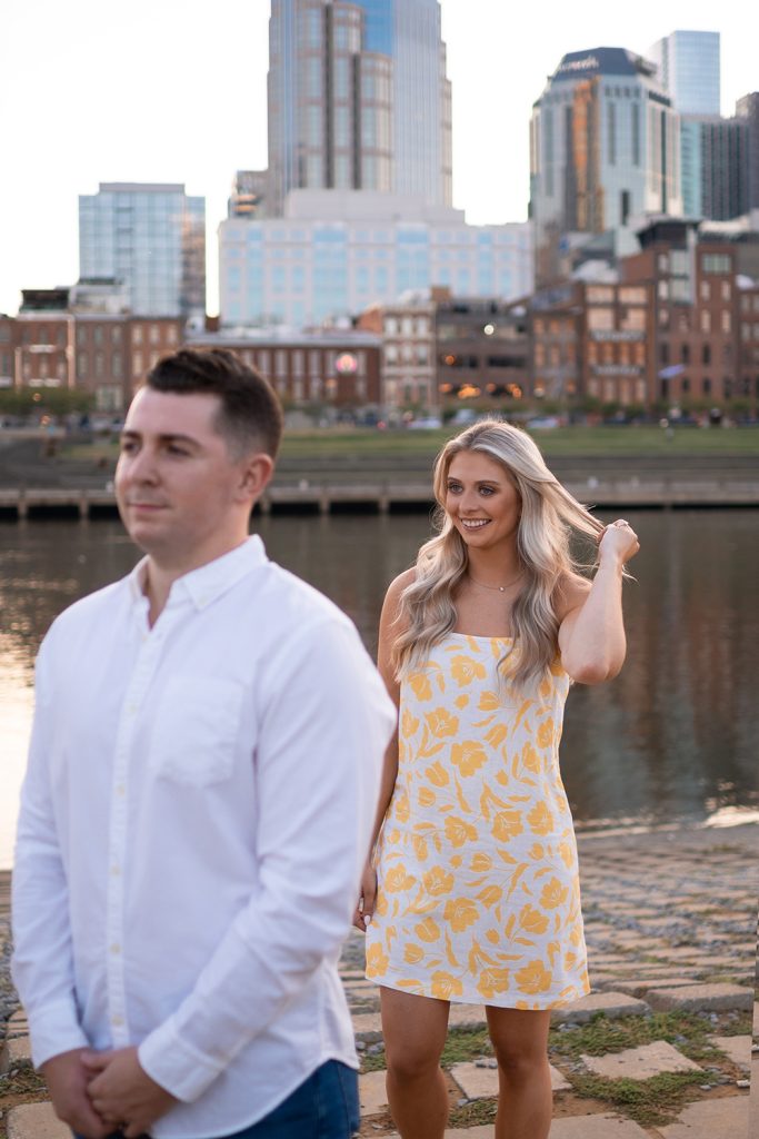 Surprise proposal. Cumberland.