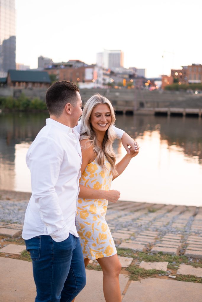 Surprise proposal. Cumberland.