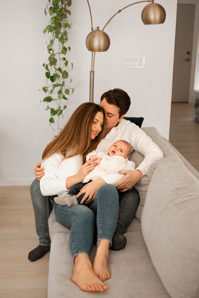 Dante's Family. Newborn life style session.