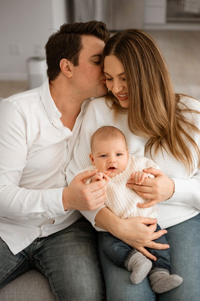 Dante's Family. Newborn life style session.