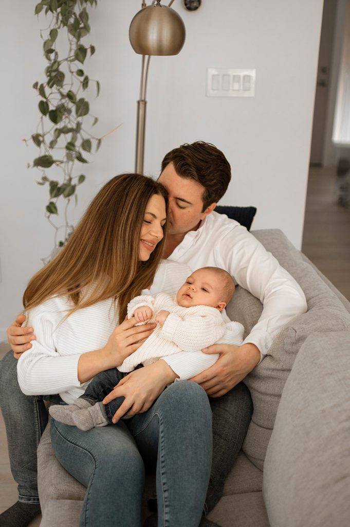 Dante's Family. Newborn life style session.