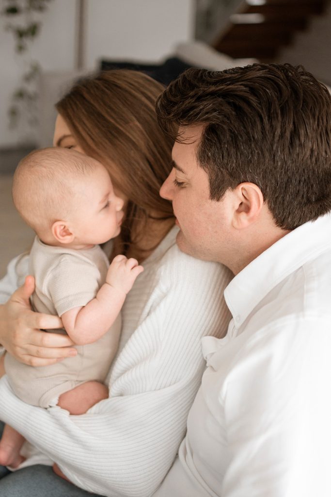 Dante's Family. Newborn life style session.
