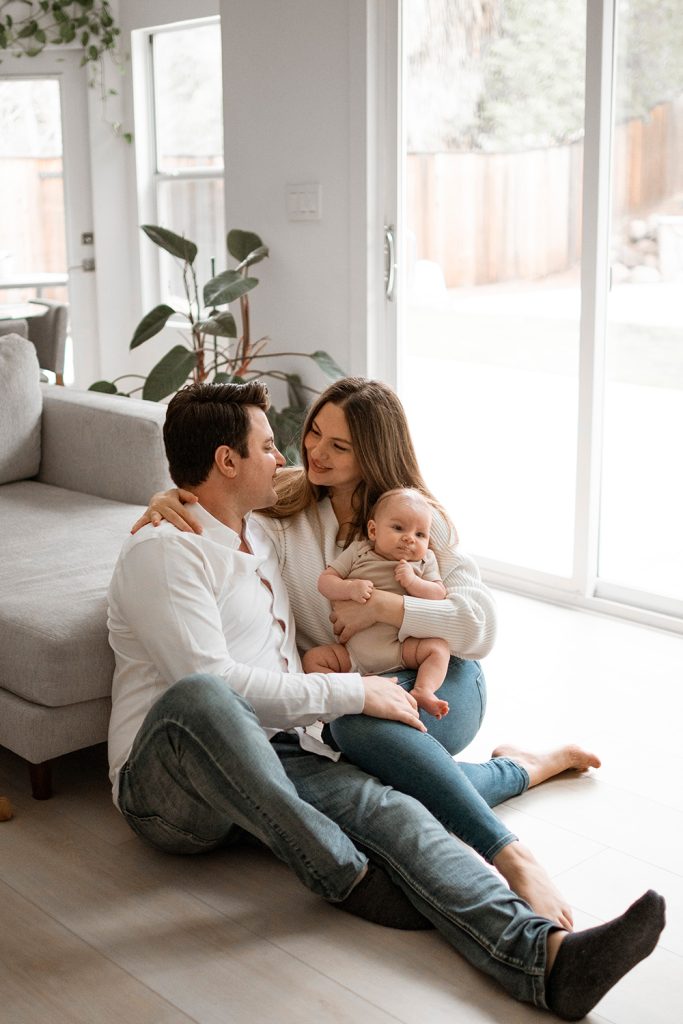 Dante's Family. Newborn life style session.