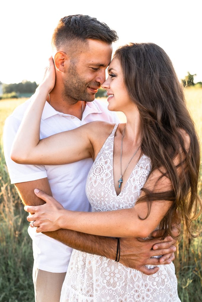Engagement session in Franklin, TN. Mila and Milosh.