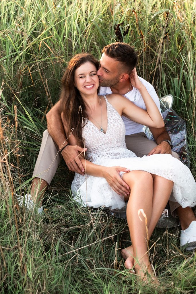 Engagement session in Franklin, TN. Mila and Milosh.