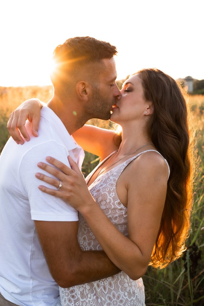 Engagement session in Franklin, TN. Mila and Milosh.