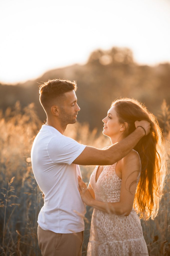 Engagement session in Franklin, TN. Mila and Milosh.