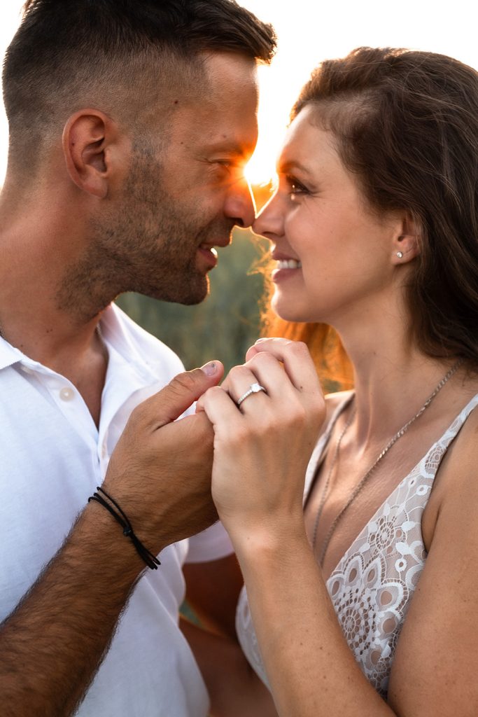Engagement session in Franklin, TN. Mila and Milosh.