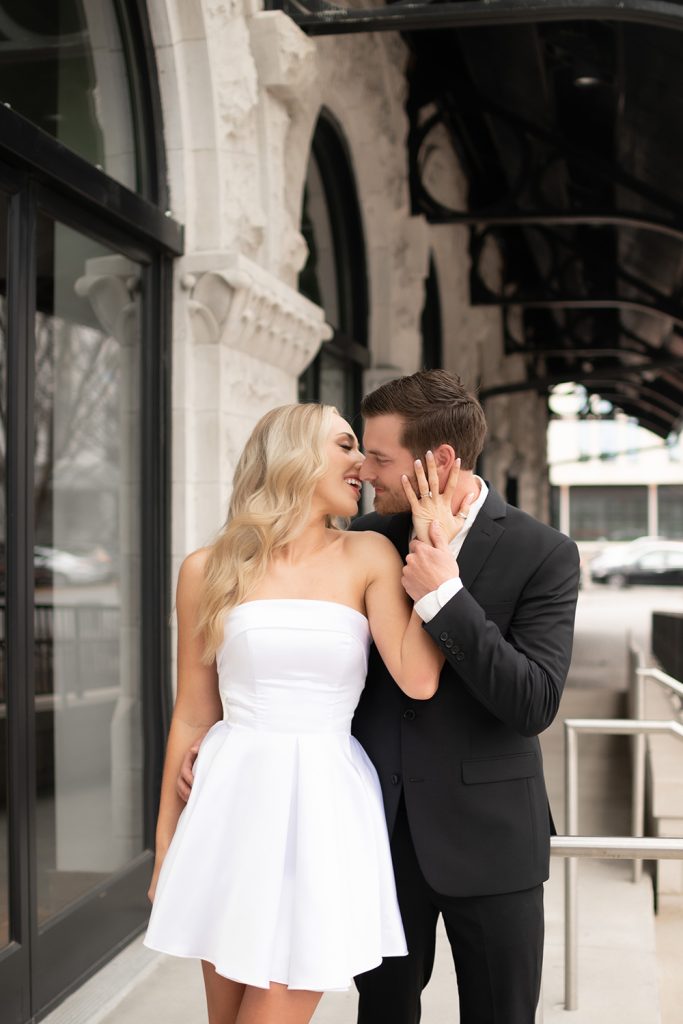 Downtown Nashville engagement session, engagement session in Nashville, luxury Nashville  photographer, elegant engagement photos in Nashville, Top engagement photographer in Nashville, best engagement location in Nashville, Nashville outdoor engagement session, Best storytelling  in Nashville, First Art Museum in Nashville, The Union Station Nashville Yard, Hotel Engagement Session