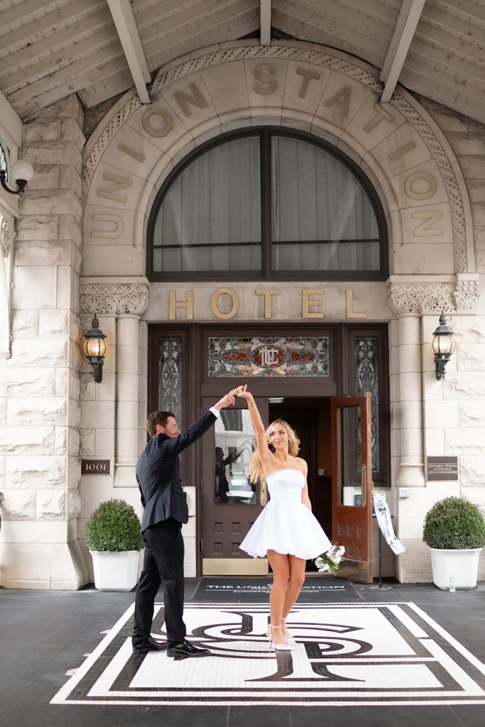 Downtown Nashville engagement session, engagement session in Nashville, luxury Nashville  photographer, elegant engagement photos in Nashville, Top engagement photographer in Nashville, best engagement location in Nashville, Nashville outdoor engagement session, Best storytelling  in Nashville, First Art Museum in Nashville, The Union Station Nashville Yard, Hotel Engagement Session