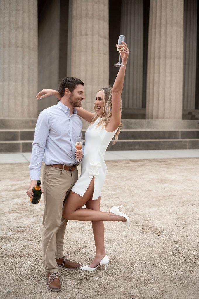 Downtown Nashville engagement session, engagement session in Nashville, luxury Nashville  photographer, elegant engagement photos in Nashville, Top engagement photographer in Nashville, best engagement location in Nashville, Nashville outdoor engagement session, Best storytelling  in Nashville, Nashville Parthenon Engagement session, Parthenon museum in Nashville