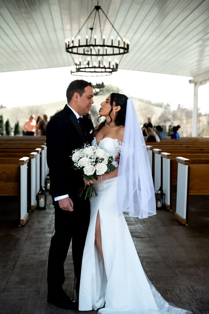 Sweet Micro Wedding at The White Dove Barn | Nashville Wedding Photographer.