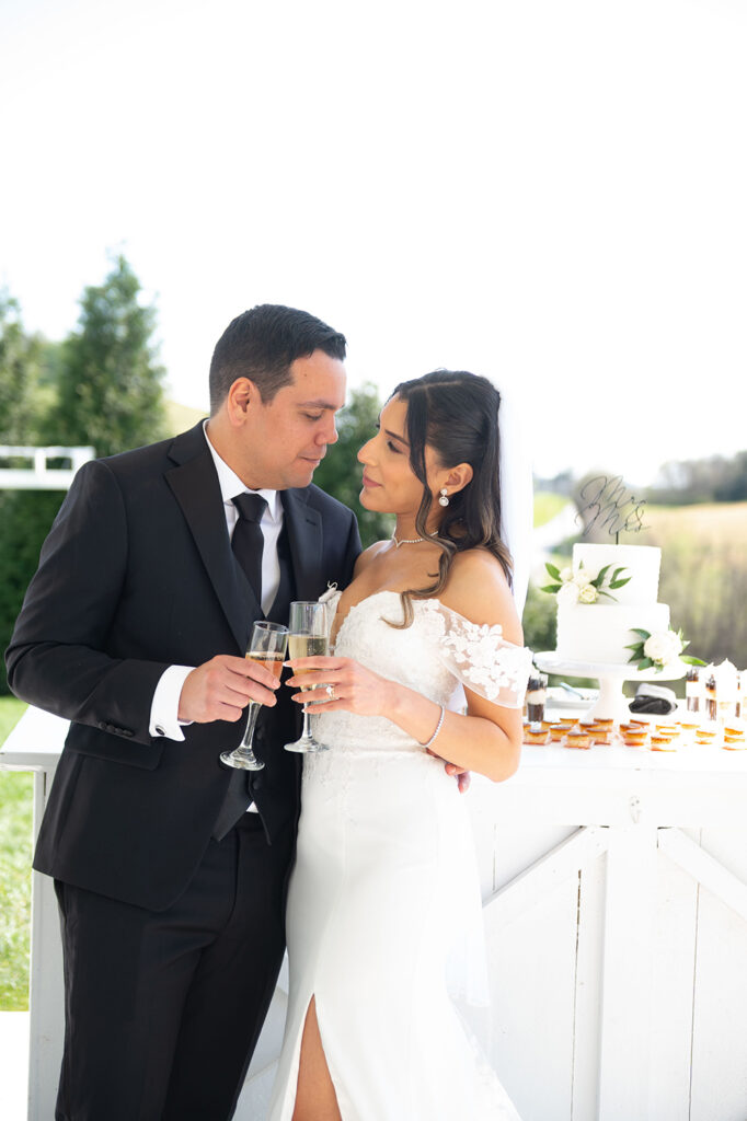 Sweet Micro Wedding at The White Dove Barn | Nashville Wedding Photographer.