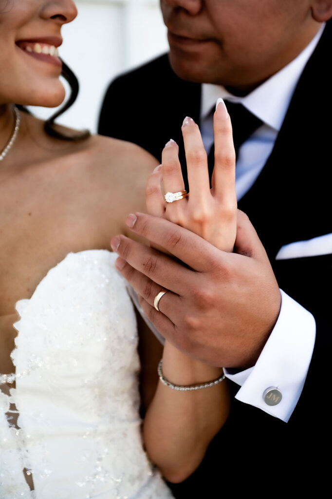 Couple sharing a quiet moment in nature
